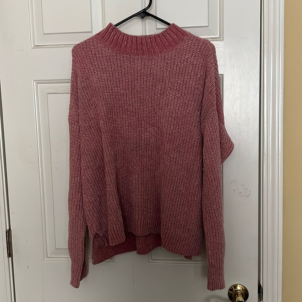 Pink sweater !